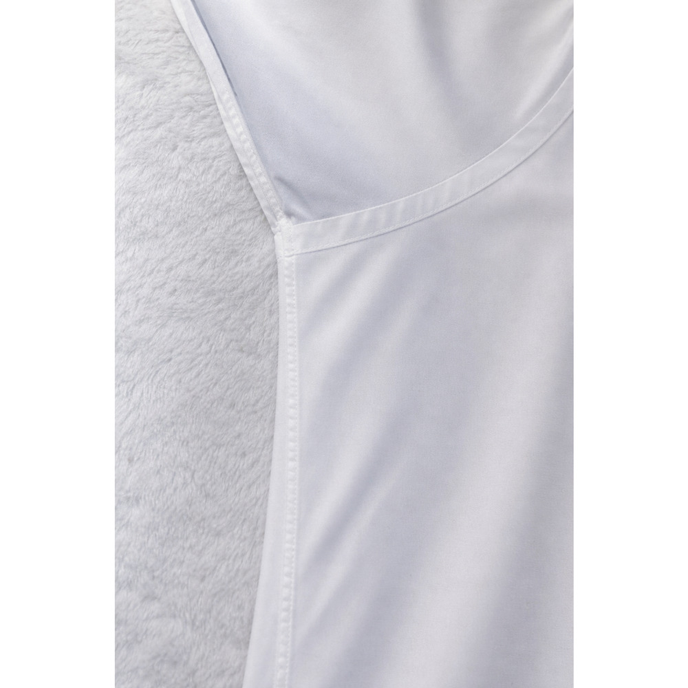 Christian Dior Mens 17x34 White Designer Dress Shirt Concealed Hidden Button - Picture 9 of 16